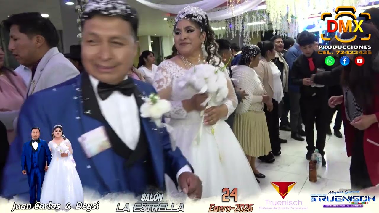 NUESTRA BODA JUAN CARLOS & DEYSI 24-01-2026 QUINTA PARTE PRODUCCIONES DMX