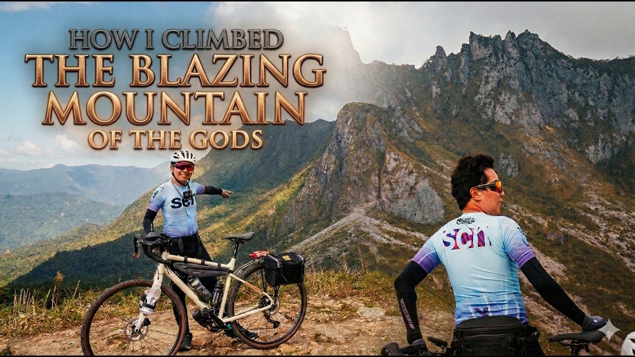 How I climbed the Blazing Mountain of the Gods with my bike | KM by KM walkthrough