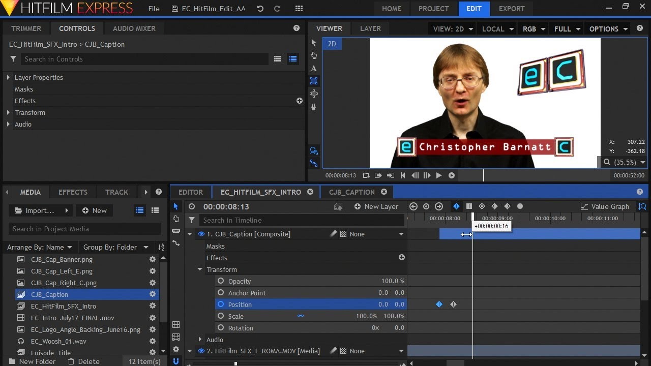 HitFilm Express Compositing & Motion Graphics