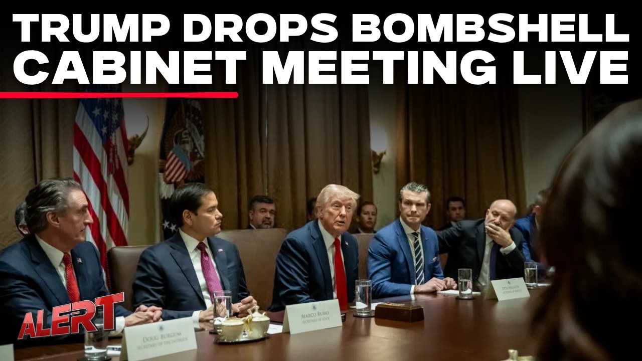 Trump Live | Trump Holds EMERGENCY Cabinet Meeting; Sends Stark WARNING To World | Trump Latest News