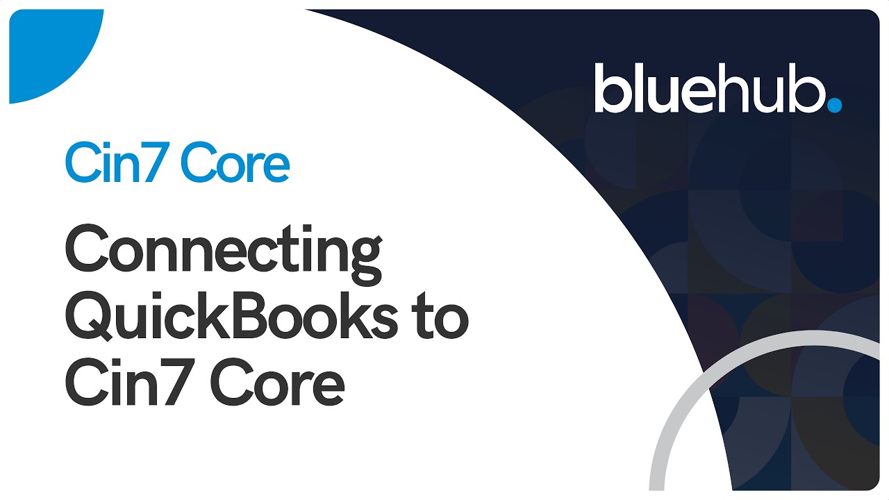 Cin7 Core & QuickBooks Online - How to Set Up