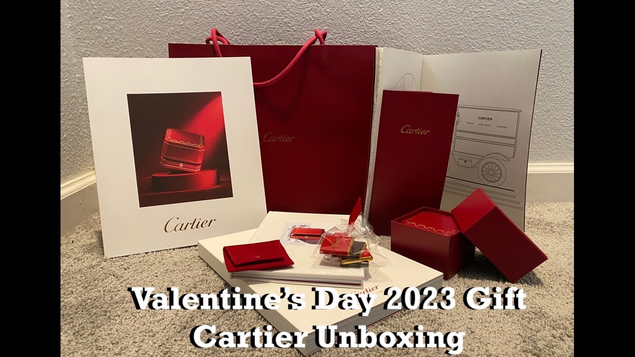 What I got for Valentine's Day 2023 - Cartier Unboxing
