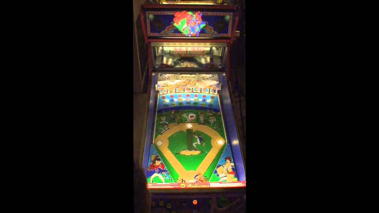 Slugfest Baseball/Pinball Game Play