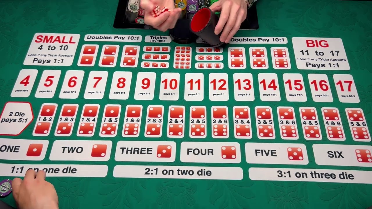 SIC BO $1,000 BUY IN