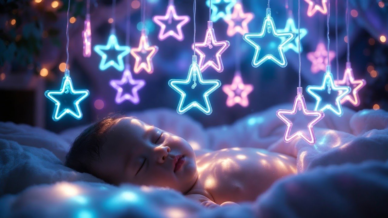 Moonlight Over the Cradle 🌙 10 Minutes | Gentle Baby Lullaby for Peaceful Sleep