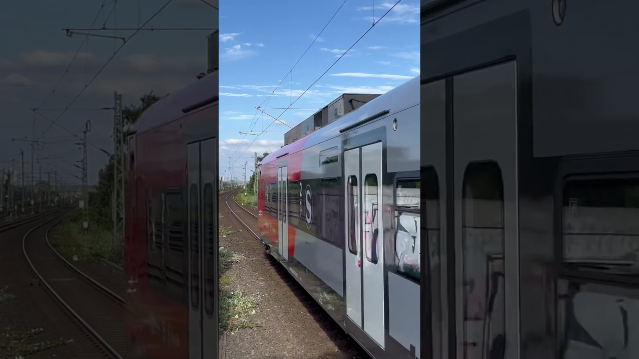 Ausfahrt 2x Br 424 (neue S-Bahn K&ouml;ln) Sound pur!!! #trainspotting #zug #train #sbahn #k&ouml;ln #quitschi