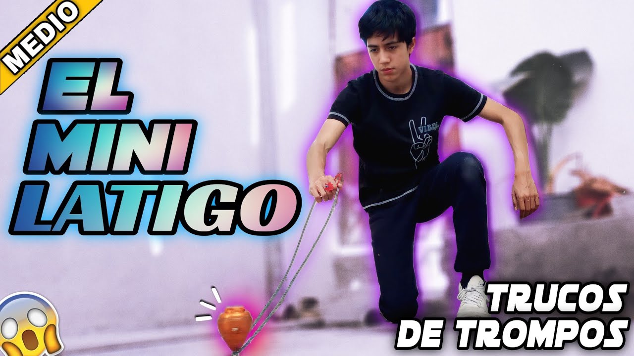 COMO HACER "EL MINI LATIGO" (Truco de trompo Nivel Intermedio)