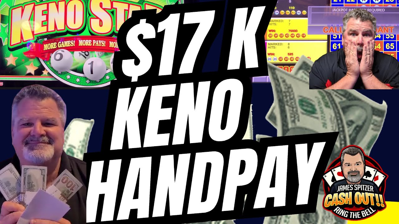 $17,661 JACKPOT !!!!! SUPER PAYS KENO #jackpot #kenonation #keno #casino #handpay #slotmachine