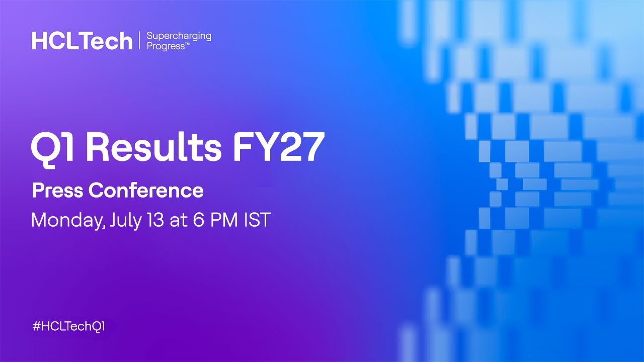 HCLTech Q1 FY27 Results Press Conference | #HCLTechQ1