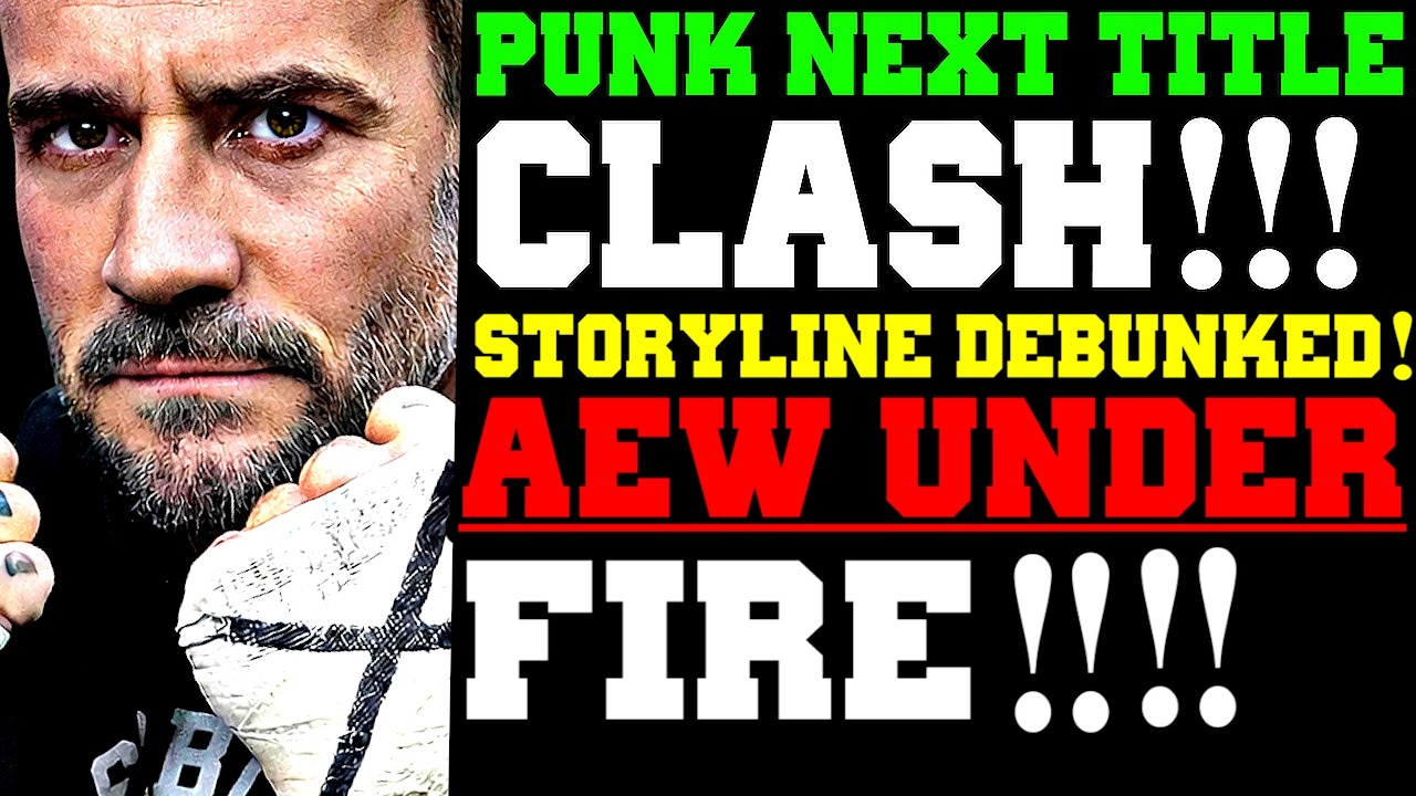 WWE News! CM Punk’s Next Title Challenger! AEW Takes It Too Far! Masked Attacker Storyline Debunked!