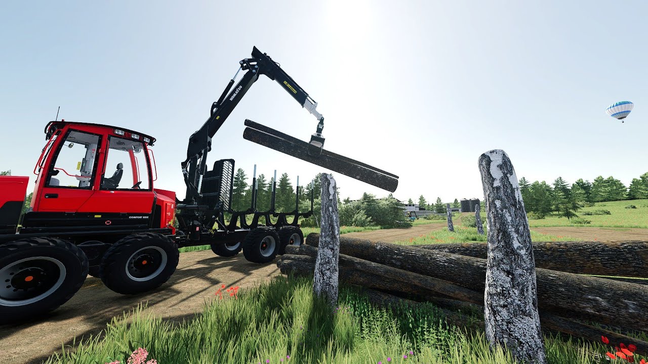 MAKE YOUR OWN LOG BUNKS!  Farming simulator 22