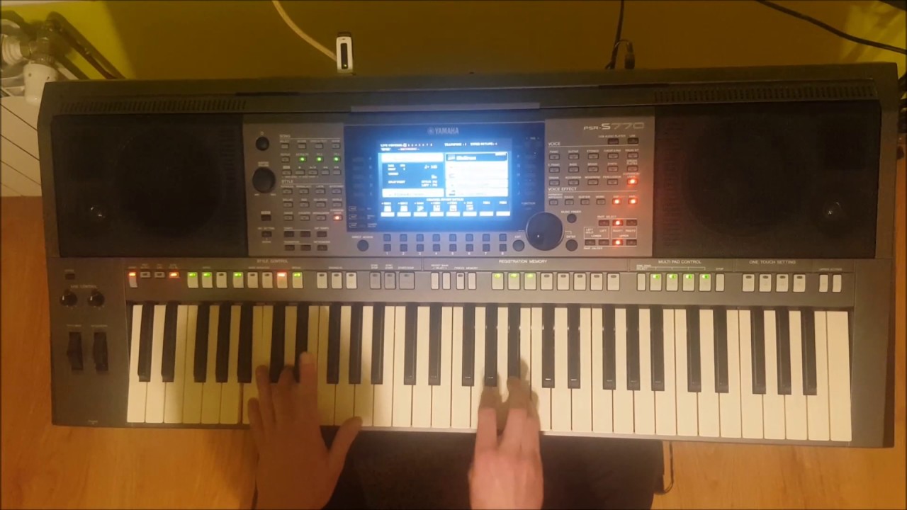 Akcent - Dźwięki strun |COVER| YAMAHA PSR S-770 ;)