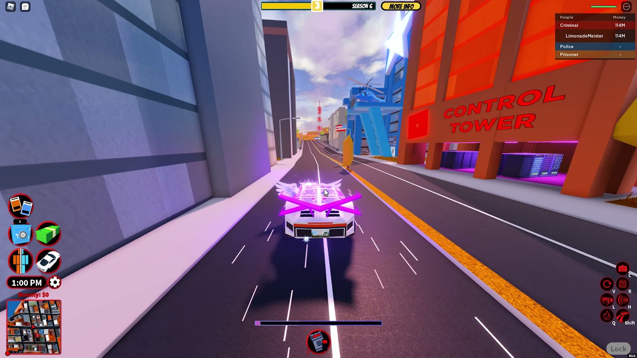 Jailbreak Concept car C4 boost