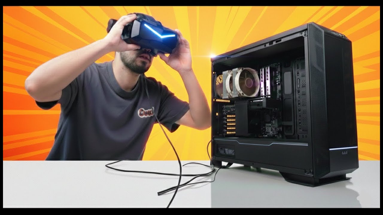 جربت الواقع الافتراضي على تجميعتي الرئيسية  النتيجة كانت صادمة  Pimax Crystal Super