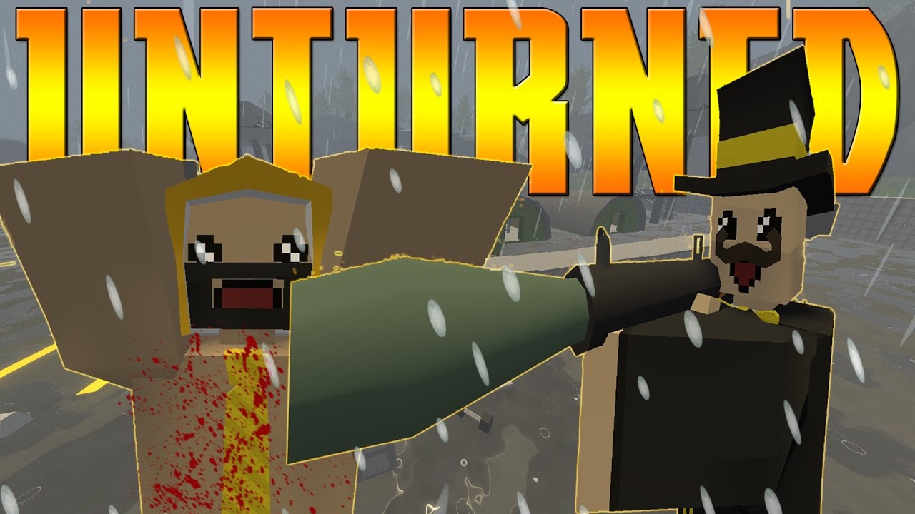 Unturned Funny Moments - TAKEN HOSTAGE! - w/ GentEntTedd