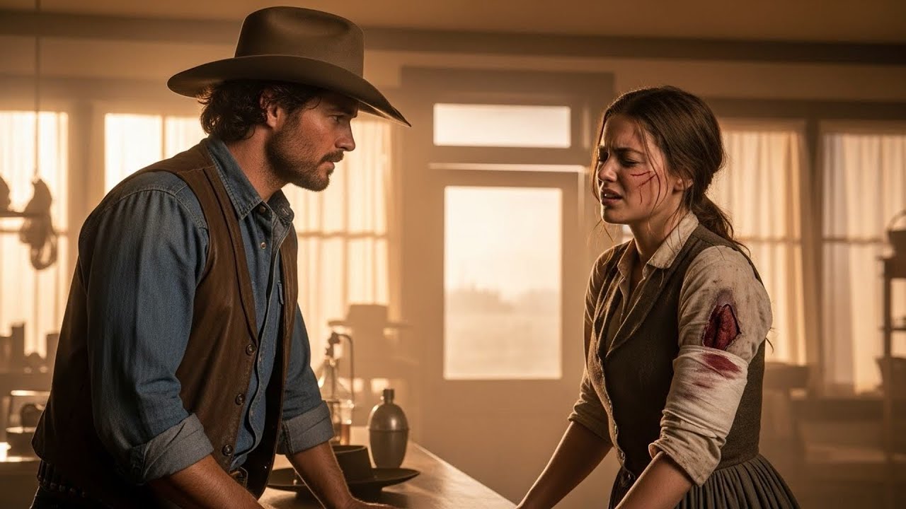 He Saw Her Wince Moving Wrong, The Cowboy Asked About Each Injury Until She Told The Whole Truth