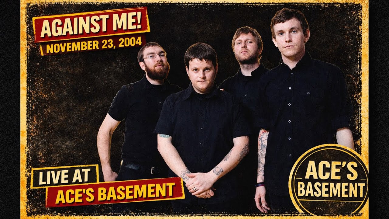 AGAINST ME! Live at Ace's Basement FULL SET  11.23.04 (Multi Camera)