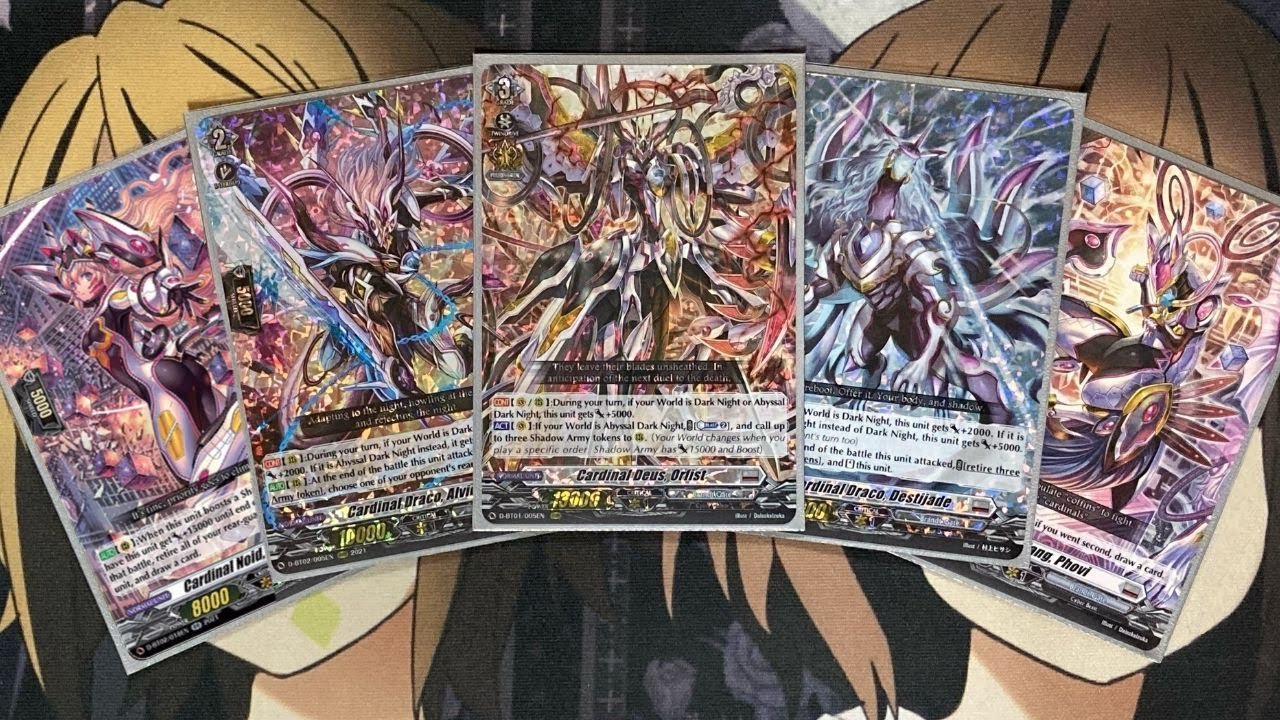My Cardinal Orfist Cardfight Vanguard Deck Profile for December 2021