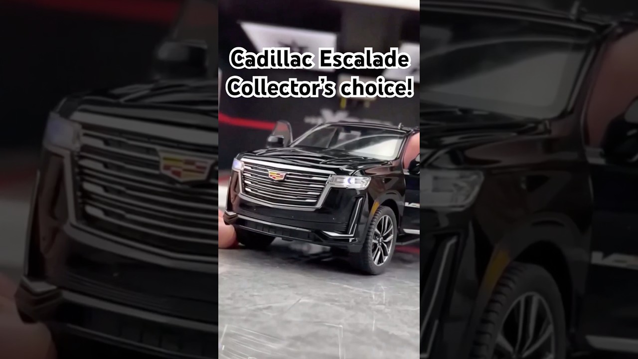Cadillac Escalade 1:24 Diecast &mdash; luxury SUV Collectible