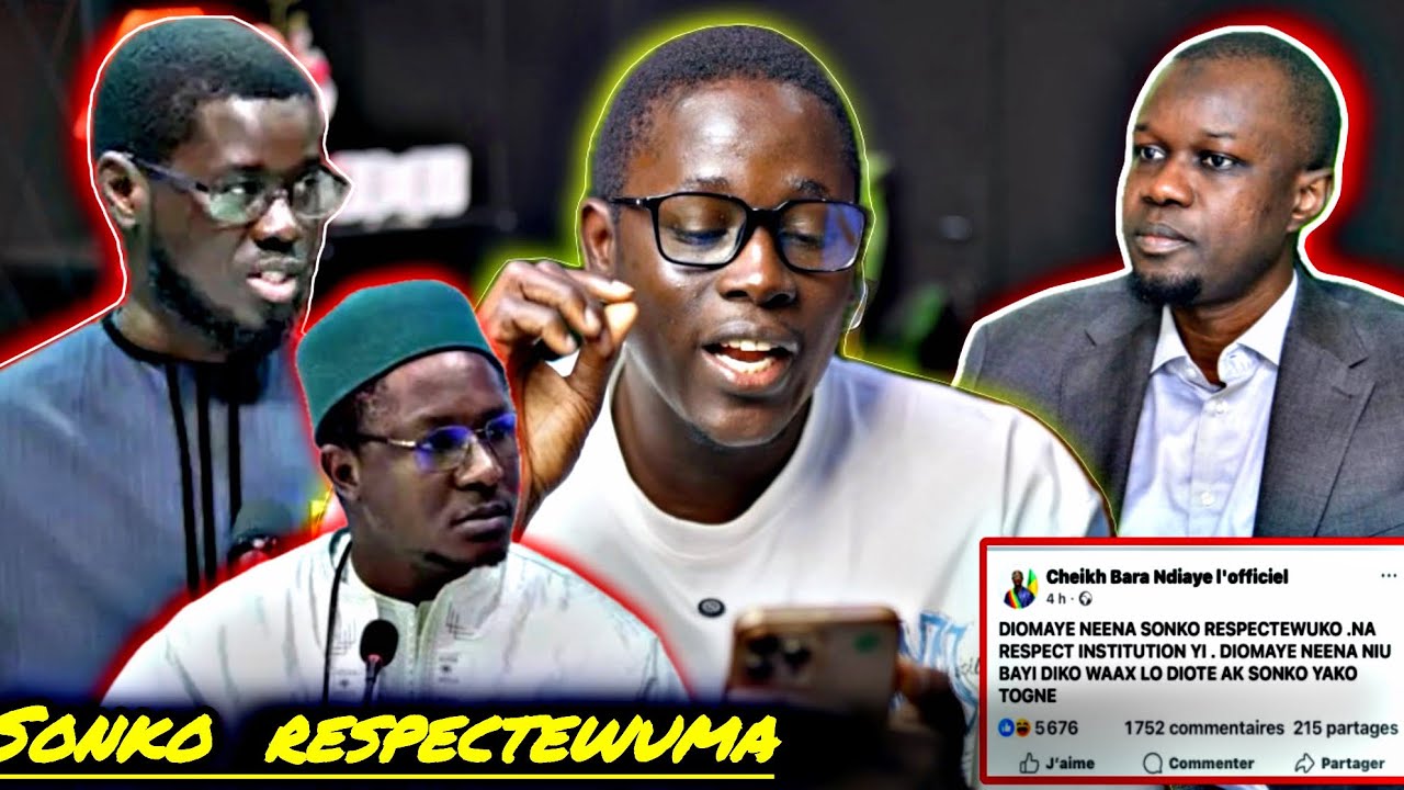 Pr Bassirou Diomaye N&eacute;na Ousmane Sonko respectewuko aussi respectewule institutions yi selon Cheikh 