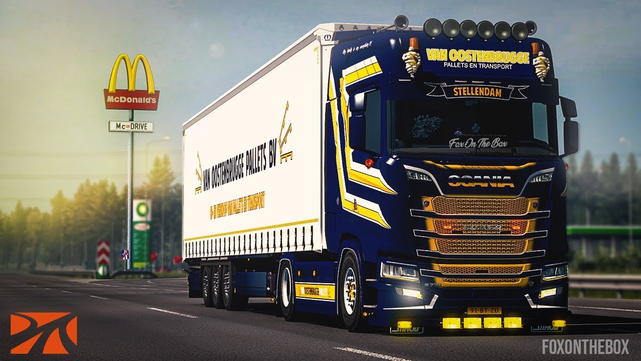 ETS2 1.34 - Promods 2.33 | Scania S730 V8 | Berlin &rarr; Poznań | Euro Truck Simulator 2