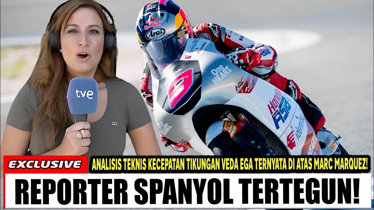 VEDA EGA PRATAMA BIKIN SEJARAH!Teknik Cornering-nya Lampaui Marquez,Tim Pabrikan MotoGP Mulai Incar!