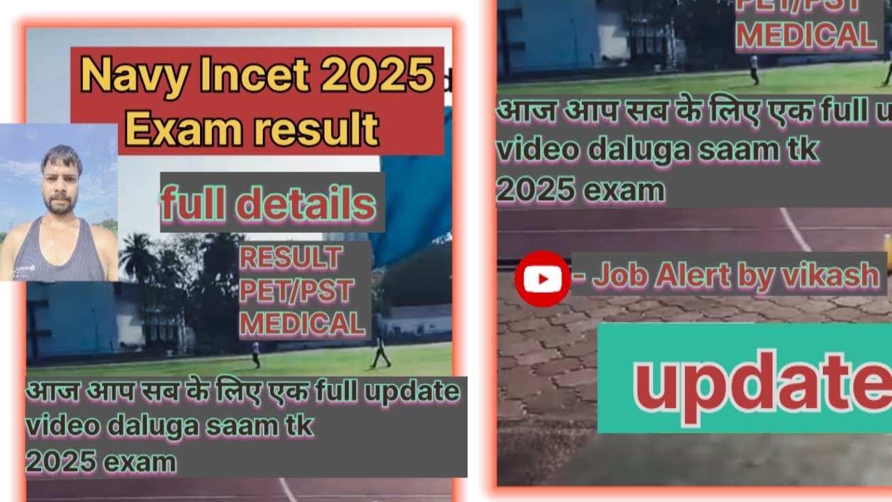Navy Incet 2025 Result full details update