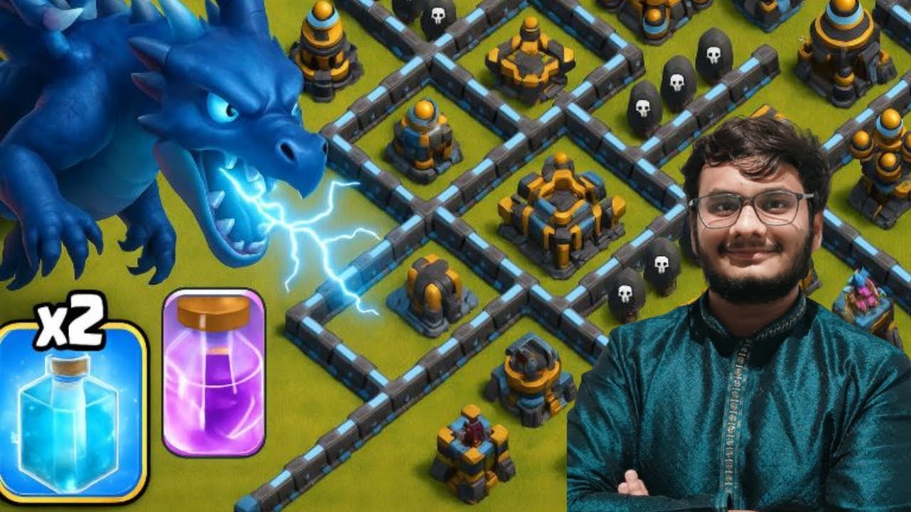 ED Balloons Clash of clans #india #clashofclans #dragons 