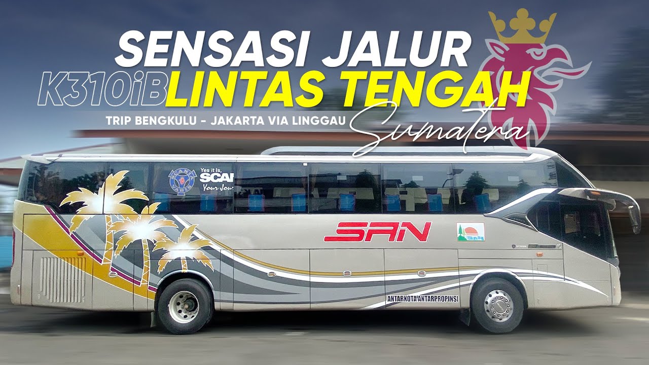 JALUR SEMPIT, BERLIKU & GELAP LINTAS TENGAH SUMATERA || TRIP BENGKULU - JAKARTA VIA LINGGAU [PART 2]