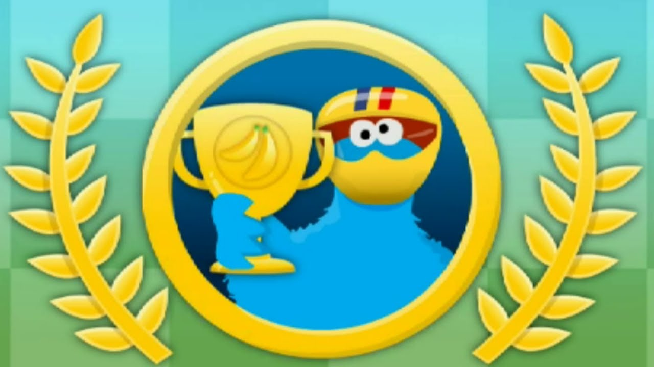 Sesame Street Cookie Monster Kart Racing Online Game