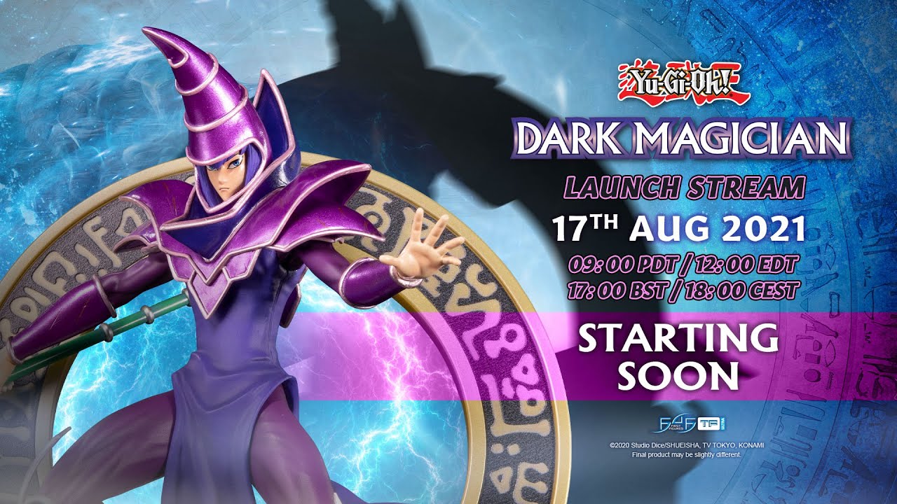 [LAUNCH STREAM] Yu-Gi-Oh! – Dark Magician PVC Statue