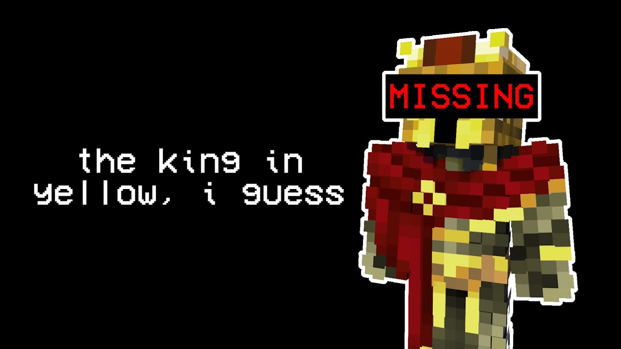 the king in yellow, i guess