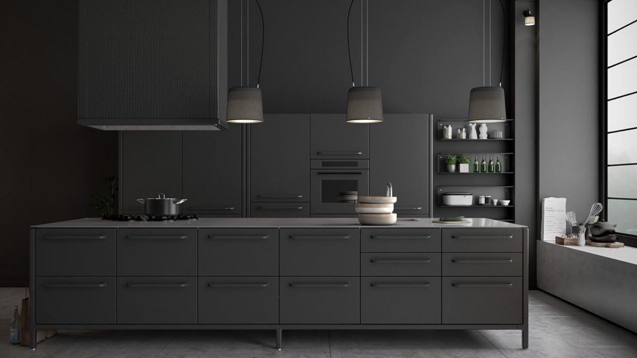 Must See Black & Grey Kitchen Ideas 2021 | Our Favorite Black and Grey Kitchens