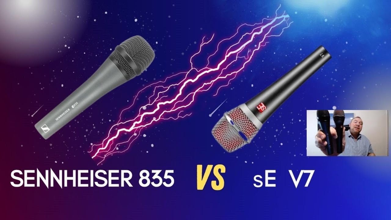 SE V7 vs Sennheiser 835 Comparison