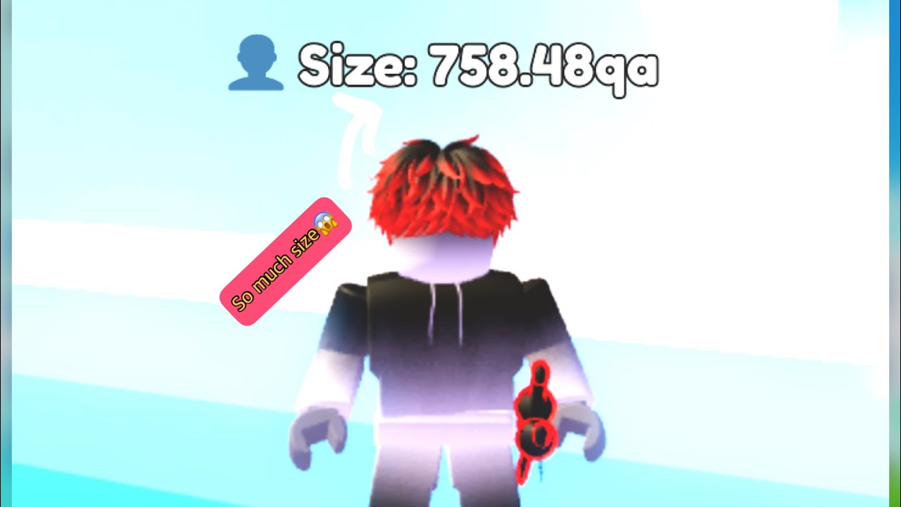 How I became the biggest in Roblox!
