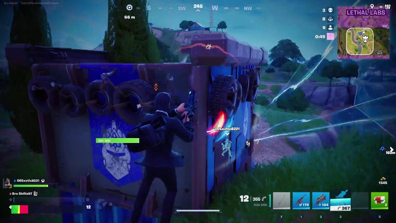 LIVE: Fortnite Green the Bean and Skully
