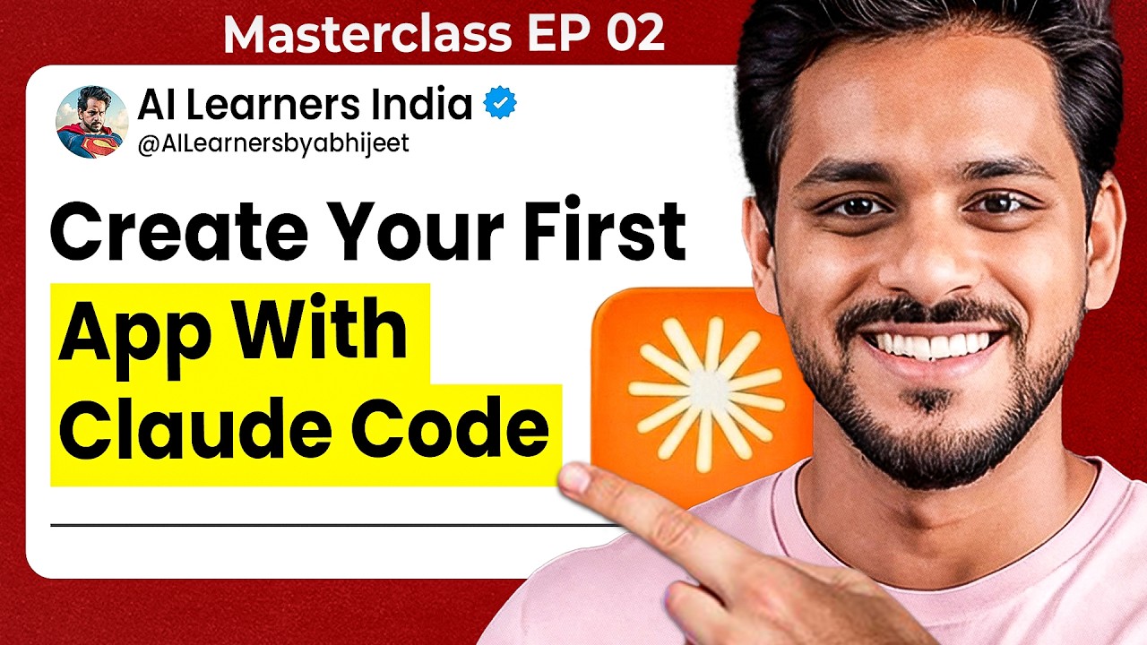 Claude Code Tutorial in Hindi | Complete Beginner to Pro Guide 2026 | AI Coding Masterclass DAY 2