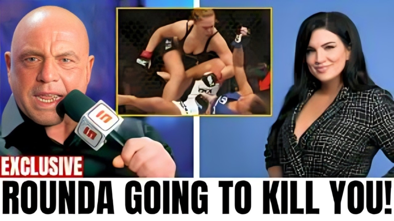 Joe Rogan WARNS Gina Carano About Ronda Rousey — “She’d DESTROY You!” 😱