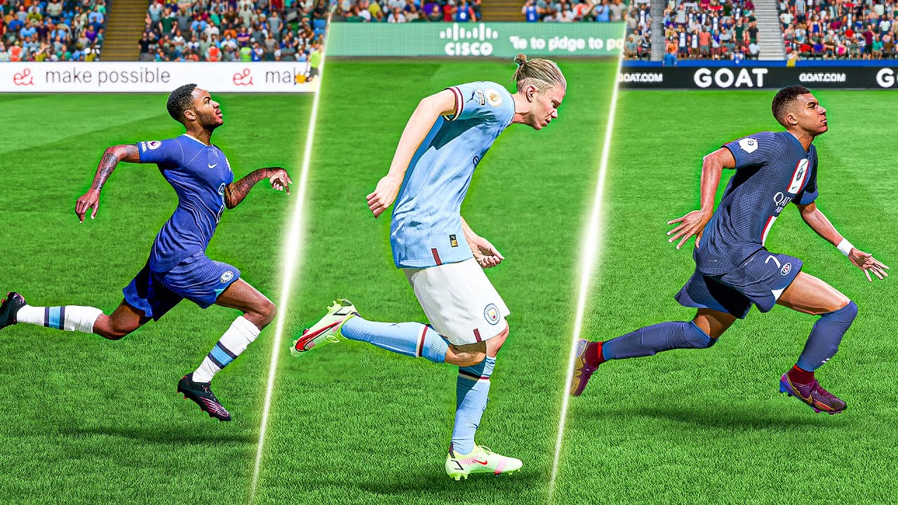 FIFA 23 All Signature Running Styles ! ft. Haaland, Sterling, Mbappe, Messi, Ronaldo, etc.
