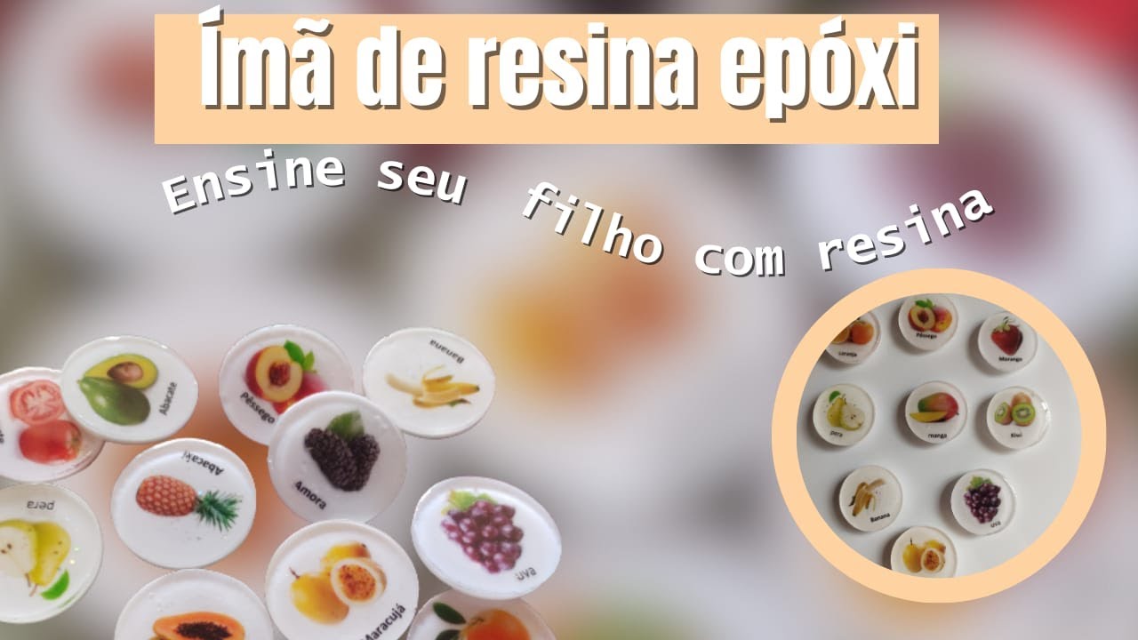IMÃ DE RESINA EPOXI - EDUCACIONAL