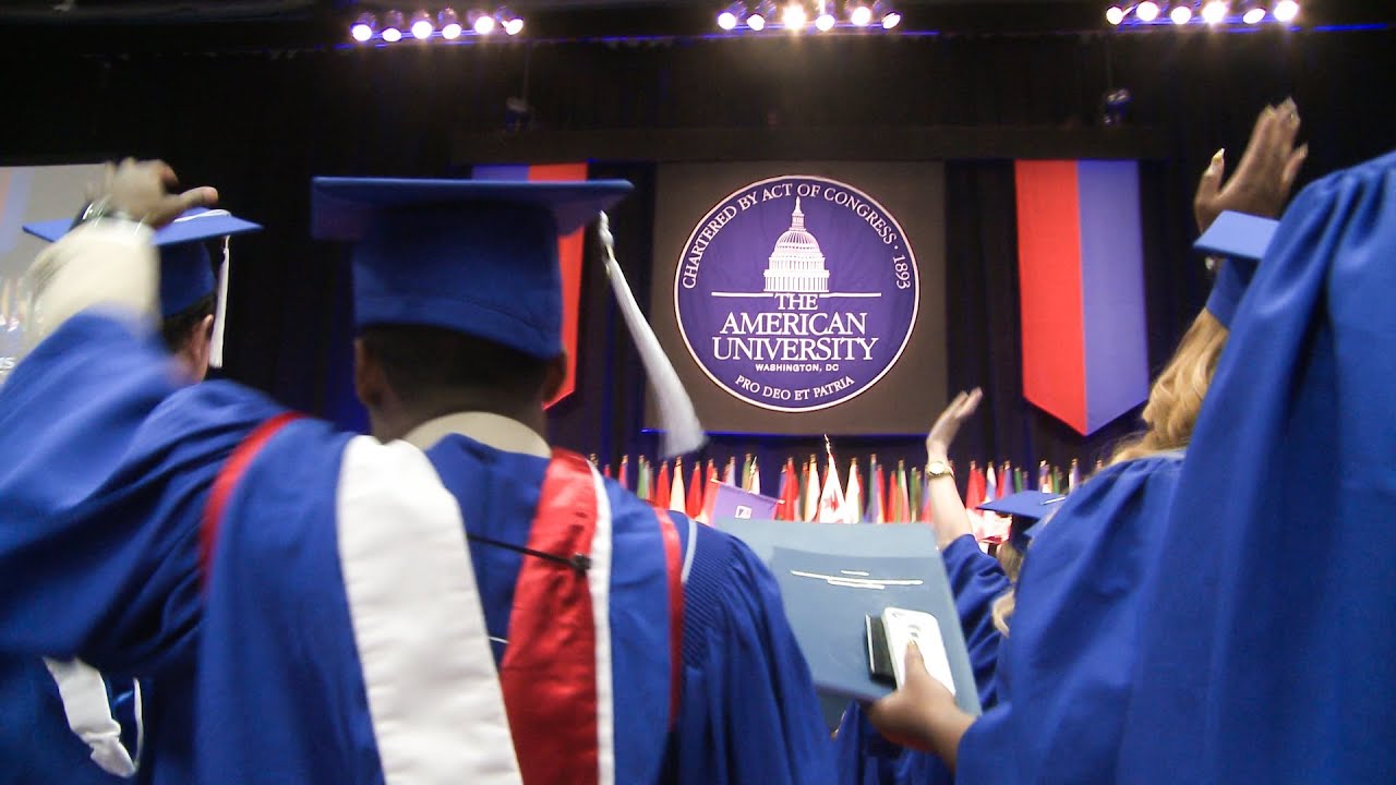 American University Commencement 2014