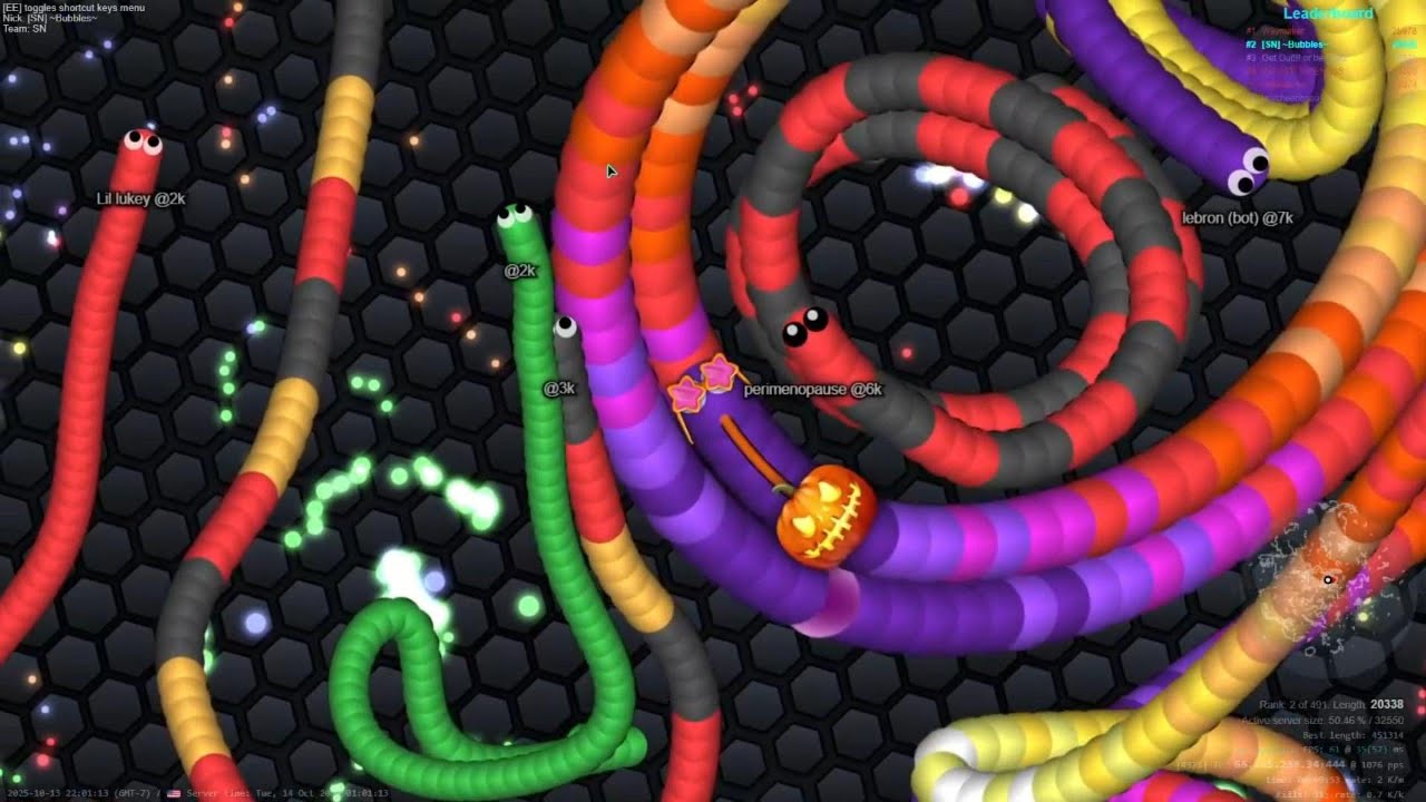 Slither.io | 🎃ℌ𝔞𝔭𝔭𝔶 ℌ𝔞𝔩𝔩𝔬𝔴𝔢𝔢𝔫!🎃