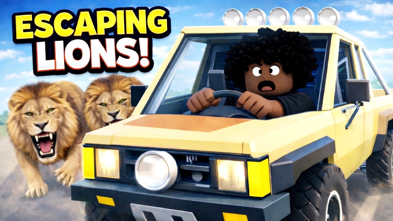 A LONG SAFARI TRIP IS WILD! #roblox