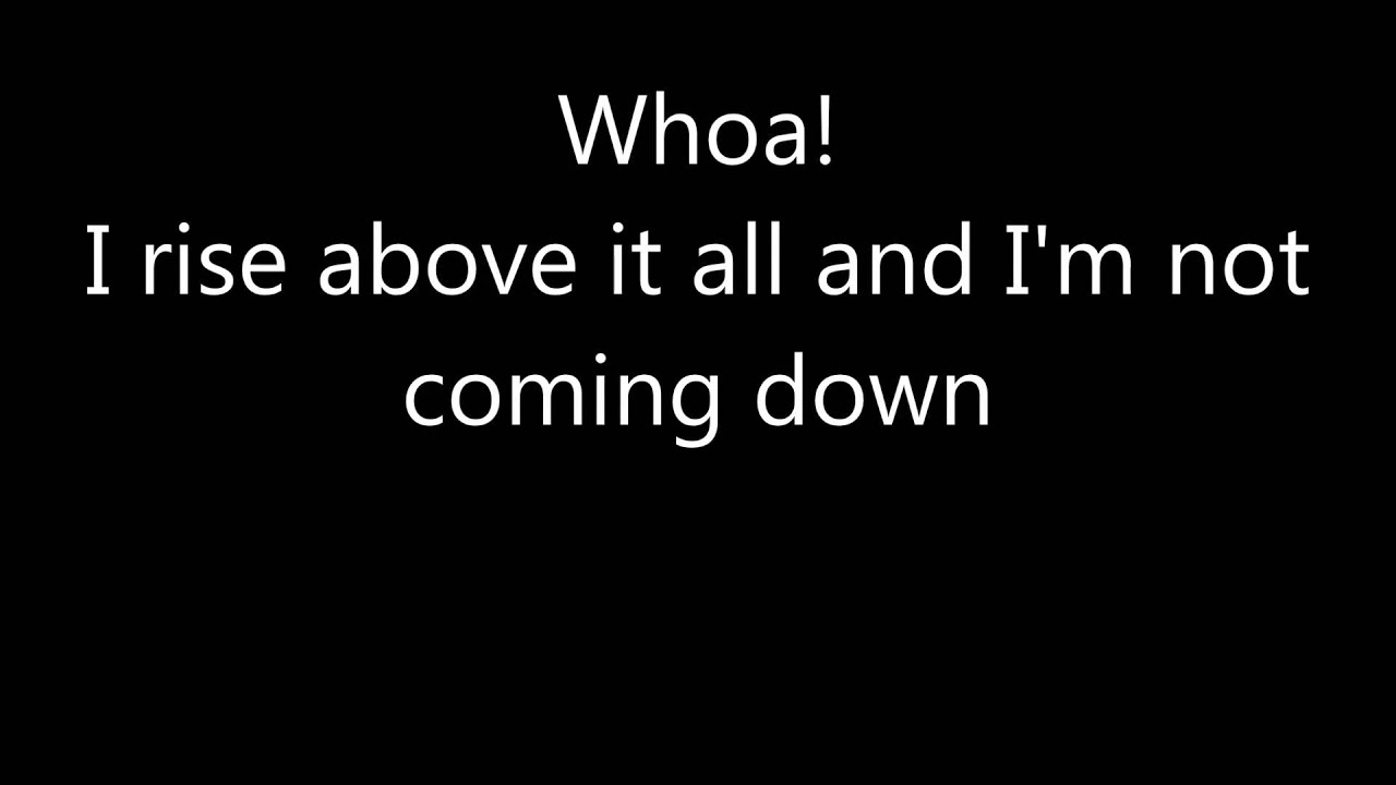 Champion - Falling in Reverse Lyric Video (On Screen)