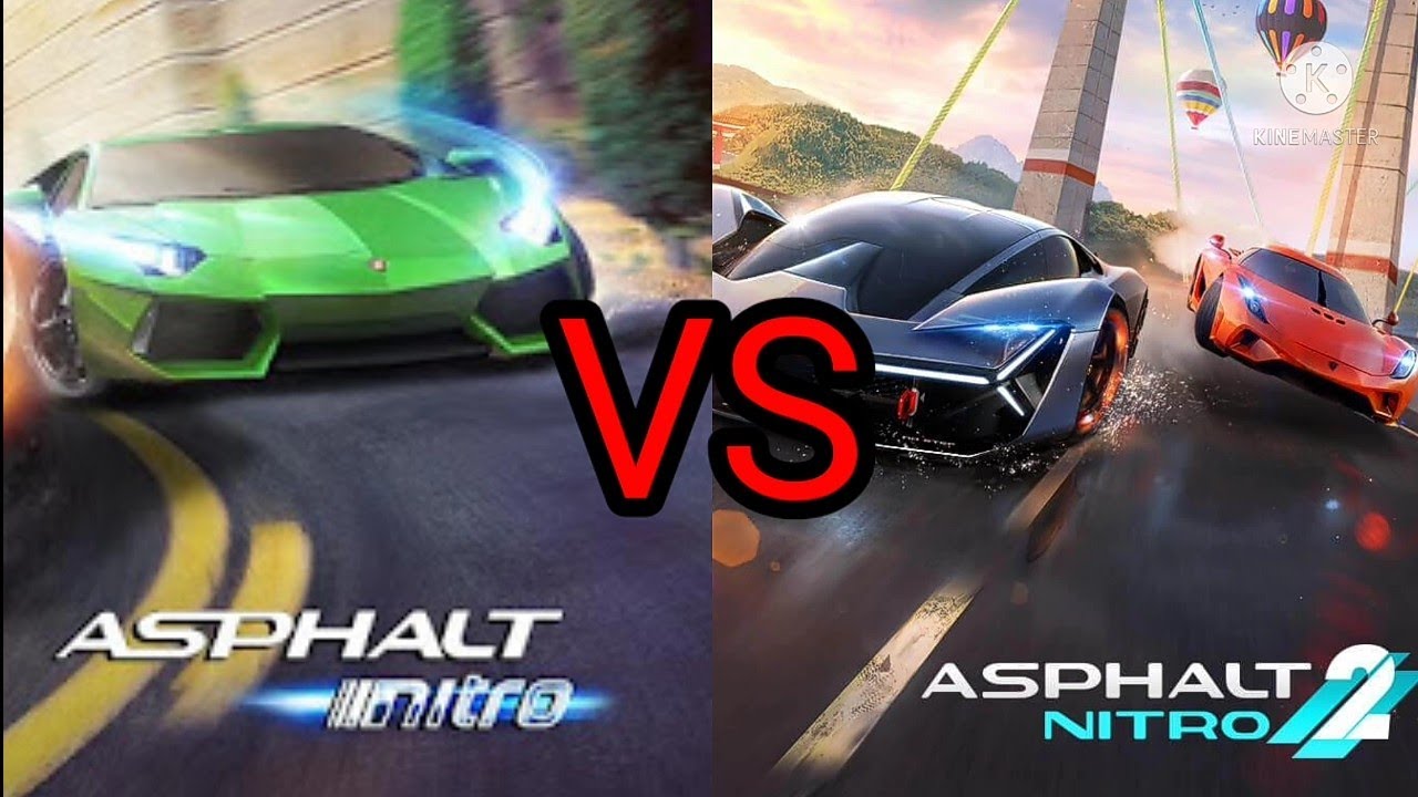 Asphalt Nitro vs Asphalt Nitro 2 comparison
