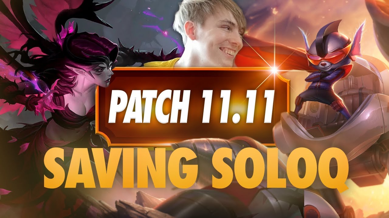 RUMBLE AND MORGANA NERFED! Huge SoloQ Changes | LS LoL PATCH NOTES 11.11 RUNDOWN