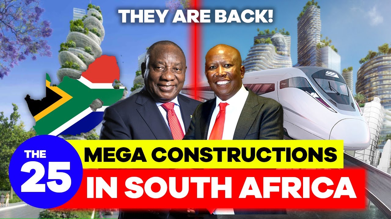 25 Most Impressive Mega CONSTRUCTION PROJECTS in South Africa 2023