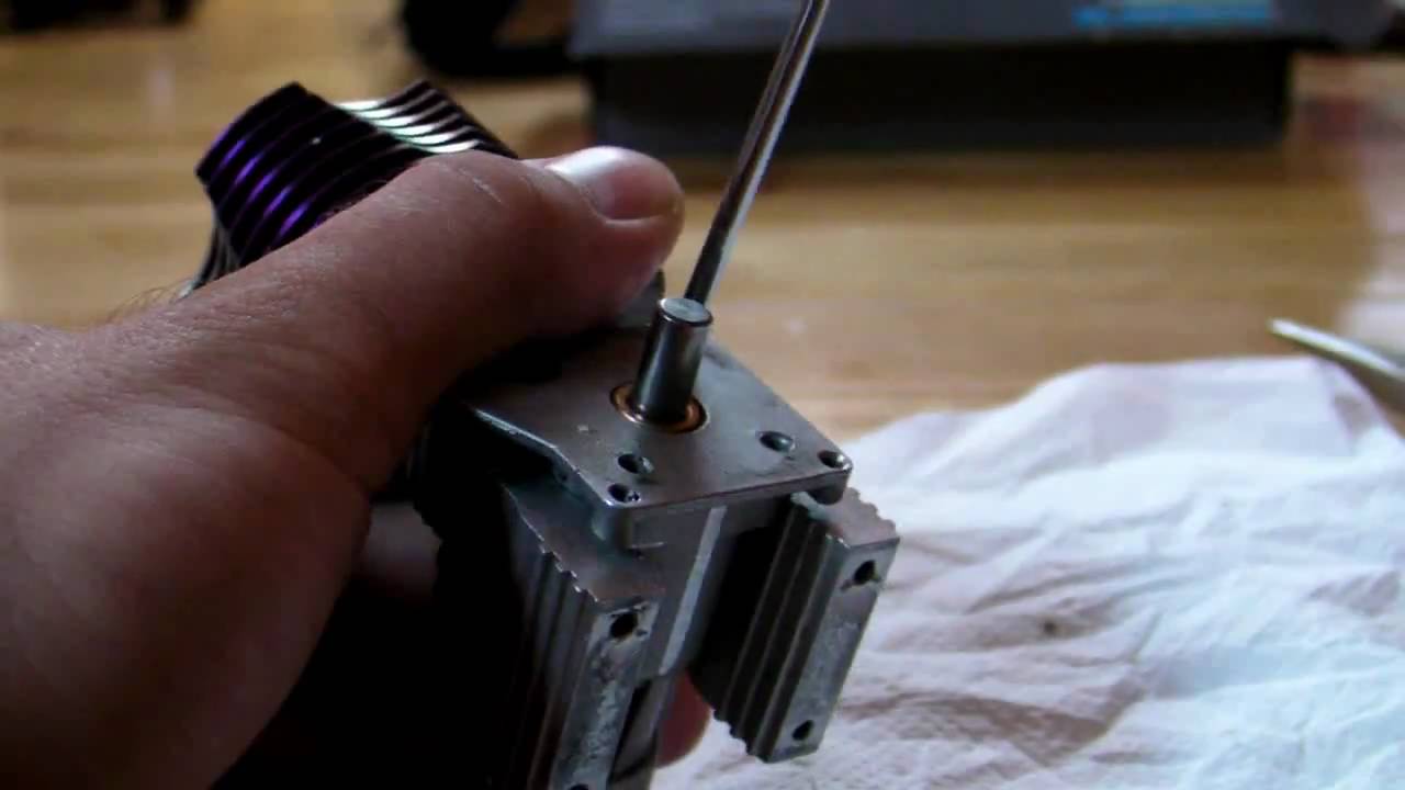 Disasembling VX 18 nitro engine (atomic warhead) in HD