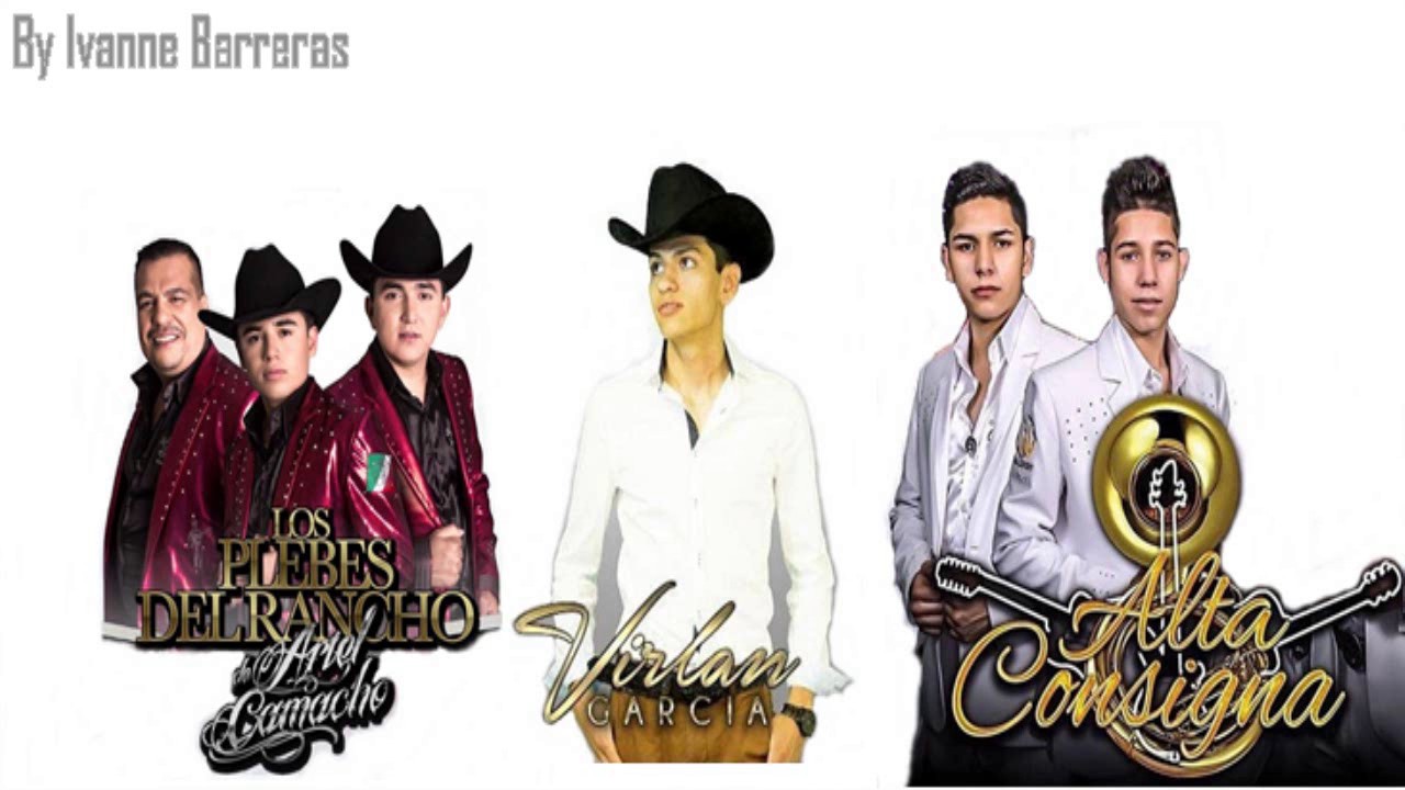 MIX VIRLAN GARCIA FT ALTA CONSIGNA Y LOS PLEBES DEL RACHO (CORRIDOS Y ROMANTICAS) 2016