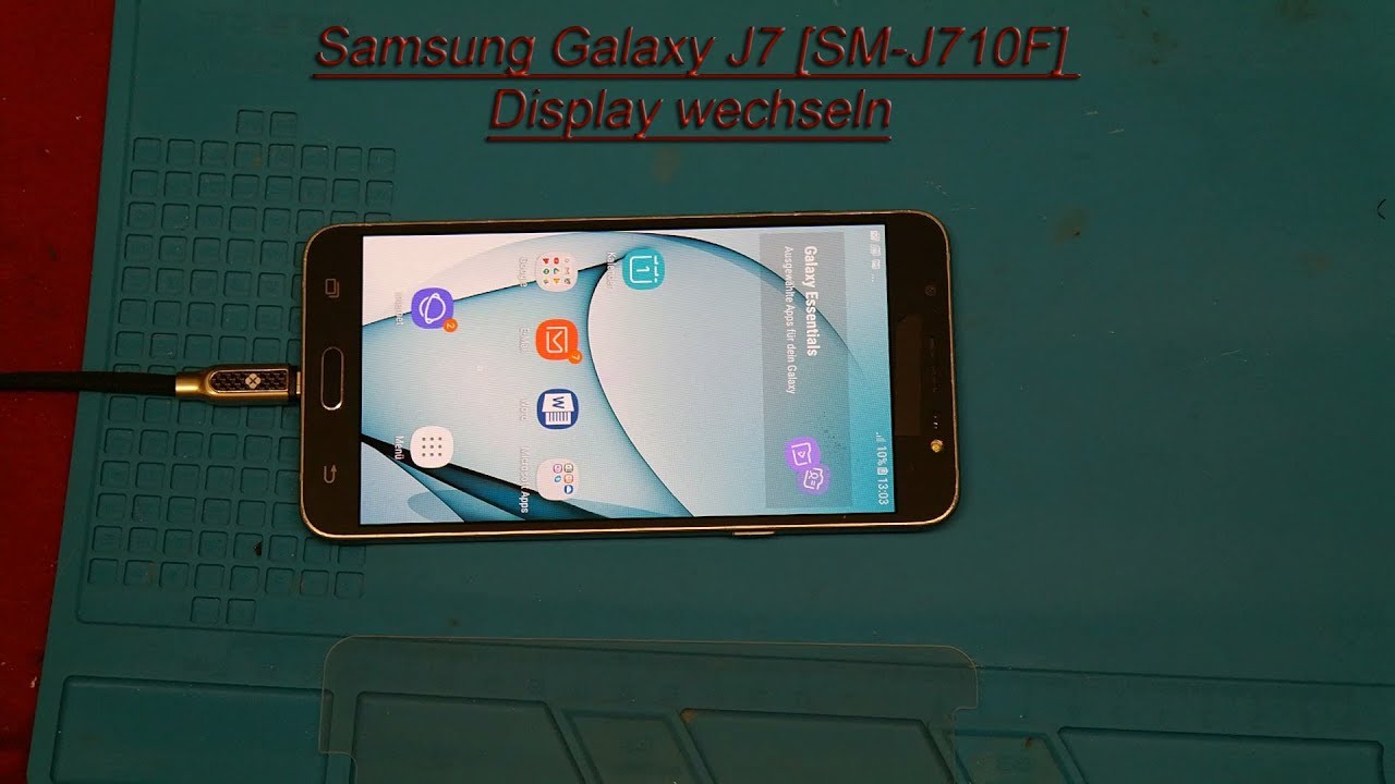 Samsung Galaxy J7 [SM-J710F] Display wechseln